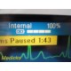 2010 Drager Infinity Delta Patient Monitor MS18597 W/ SpO2 Pod Leads & PSU~32204