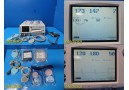 GE 250 Series model 259A Maternal Fetal Monitor W/ 2X US & Toco Transducer~32203