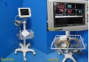 2009 Philips Sure Signs VS3 (NBP & SpO2) Monitor W/ Patient Leads & Stand ~32199