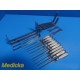 Zimmer,KMedic,Jarit,Konig,Boss Surgical Microdiscectomy SpinalSurgery Tray~32632