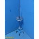 GE Dinamap Pro Care Series Rolling Stand W/ Basket Blue ~ 32241