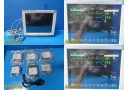 Philips MP70 (M8007A) Critical Care Monitor W/ NEW Leads & M3001A Module ~ 32153