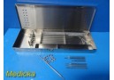 Radionics GBK-2 Integra Lifesci CRW Precision Neuro-Stereotactic Sys Tray ~31727