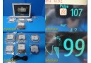 Philips Intellivue Neonatal MP70 Monitor Ref M8007A W/ Module & Leads ~ 32127