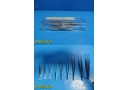 Lot of 9 Katena, MLB, Storz Assorted Surgical Utility Ophthalmic Forceps ~ 21361