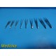 Lot of 9 Katena, MLB, Storz Assorted Surgical Utility Ophthalmic Forceps ~ 21361