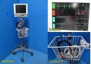 Pace Tech Inc Vitalmax 4000 Vitals Monitor W/ Leads, PSU & Stand ~ 32272