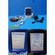 Welch Allyn 45MT0 Spot Vital LXI Monitor, Masimo W/ NEW BATTERY & Leads ~ 32345