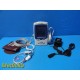 Welch Allyn 45MT0 Spot Vital LXI Monitor, Masimo W/ NEW BATTERY & Leads ~ 32345