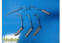 Lot of 5 V. Muller & Pilling Assorted Cooley Atrial Retractors Set ~ 32408