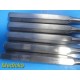 16X BD V. Mueller Assorted Hibbs Osteotomes OL: 9.5" Blade 6mm,19mm,32mm ~ 32663