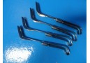 Lot of 4 Codman Symmetry Surgical 50-5671 Sawyer Rectal Retractors ~ 32416