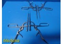 4X Weck V. Muller Tydings Tonsil Snares W/ Wire 6⅝" Kerrison Handle ~ 32704