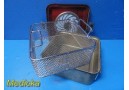 Aesculap JK 341 Sterilization Container W/ Lid Basket & Retention Plate ~ 32712