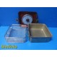 Aesculap JK 341 Sterilization Container W/ Lid Basket & Retention Plate ~ 32712