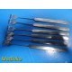 6X SPARTA 46-635 Volkman Retractors 4 Prongs Sharp 5¾" (14.5cm) ~ 32740