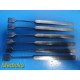 6X SPARTA 46-635 Volkman Retractors 4 Prongs Sharp 5¾" (14.5cm) ~ 32740