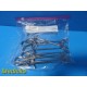 9X Pilling Codman Assorted Murphy Retractors 4/6 Prongs Blunt/Sharp ~ 32747