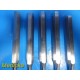 Miltex Integra Zimmer Konig Assorted Hibbs Osteotomes 1¼" - 9½" Straight~32752