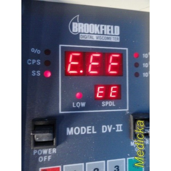 Brookfield Model RVTDV-II Digital Viscometer W/ RV Spindle Set in Case ...
