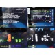 2018 Spacelabs 91390 QUBE Monitor W/ PSU, Command Module & Leads Masimo ~ 32780