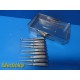 Integra Lifesciences Assorted Brun Curettes 6¾ Oval Cup Size 000 to 5 ~ 32762