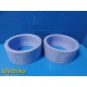 2X AES Inc Drager Medical Anesthesia System CASTrGARD Wheel Guards ~ 32886