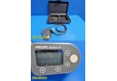 Philips Model 860322 DigiTrak XP Holter Monitor W/ Leads & Case *TESTED* ~ 32723
