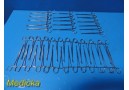 39X V. Mueller SKLAR Codman Pilling Weck Assorted Babcock Tissue Forceps ~ 33037