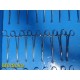 50X V. Muller Jarit Pilling SKLAR Codman Assorted Babcock Tissue Forceps ~ 32769