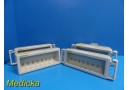 Lot of 4 Philips HP Agilent M1041A Module Racks With Mounting Clamps ~ 21032