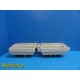 Lot of 4 Philips HP Agilent M1041A Module Racks With Mounting Clamps ~ 21032
