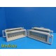 Lot of 4 Philips HP Agilent M1041A Module Racks With Mounting Clamps ~ 21032