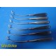 6X Symmetry SSI Ultra Barnhill Adenoid Curettes Reverse curve , 10 to 14mm~33566