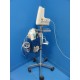 Philips Neonatal V24CT (NBP EKG SpO2 Temp CO2) Monitor W/ Stand & Leads (10224 )