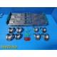 Stryker TRIATHLON KNEE System Size 3-6 CR Femoral & Tibial Kit W/ Case ~ 31826
