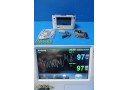 Nellcor PM1000N Respiratory Monitor W/ SpO2 Sensor & DOC-10 Cable~33808