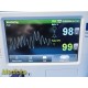 2014 Nellcor PM1000N Respiratory Monitor W/ SpO2 Sensor & Cable ~ 33491