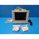 HP V24CT Color Patient Monitor W/ CO2 NBP SpO2 EKG Print Modules & Cables ~11136