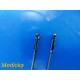 2X Olympus FB-24E Biopsy Forceps Oval Cup Chanel Reusable Sigmoidoscopy ~ 21492