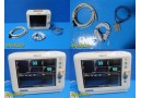 Philips Sure Signs VS3 Ref 86307 Spot Vitals Monitor W/ Patient Leads ~ 33672