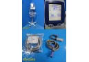 Welch Allyn 45NE0 Vital Signs Spot LXI Monitor, Patient Leads, PSU & Stand~33835