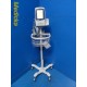 Welch Allyn Spot Vital Signs LXI Monitor Nellcor SpO2 W/ 2X Leads & Stand ~33667