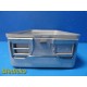 Aesculap JN742 Sterilization Container W/ Lid & 2X Retention Plates ~ 33928