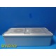 Aesculap JN445 Sterilization Container Extra Long 26"X11" W/ Tray & Plates~33919 
