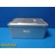 Aesculap JK744 Sterilization Container, Three Quarter Size W/ JK789 Lid ~33920