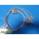 GE Healthcare 2106389-001 ECG Lead Wire Set, 5-Leads, Grabber, AHA, 74 cm ~33720