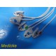 GE Healthcare 2106389-001 ECG Lead Wire Set, 5-Leads, Grabber, AHA, 74 cm ~33720