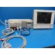 2003 Philips V24C Colored Monitor W/ Rack Leads (NBP SpO2 EKG & Print) (9633 )