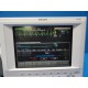 2003 Philips V24C Colored Monitor W/ Rack Leads (NBP SpO2 EKG & Print) (9633 )